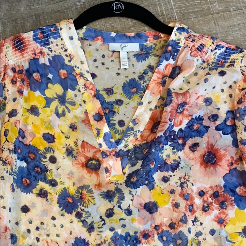Joie floral print blouse